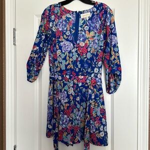 Floral romper size medium